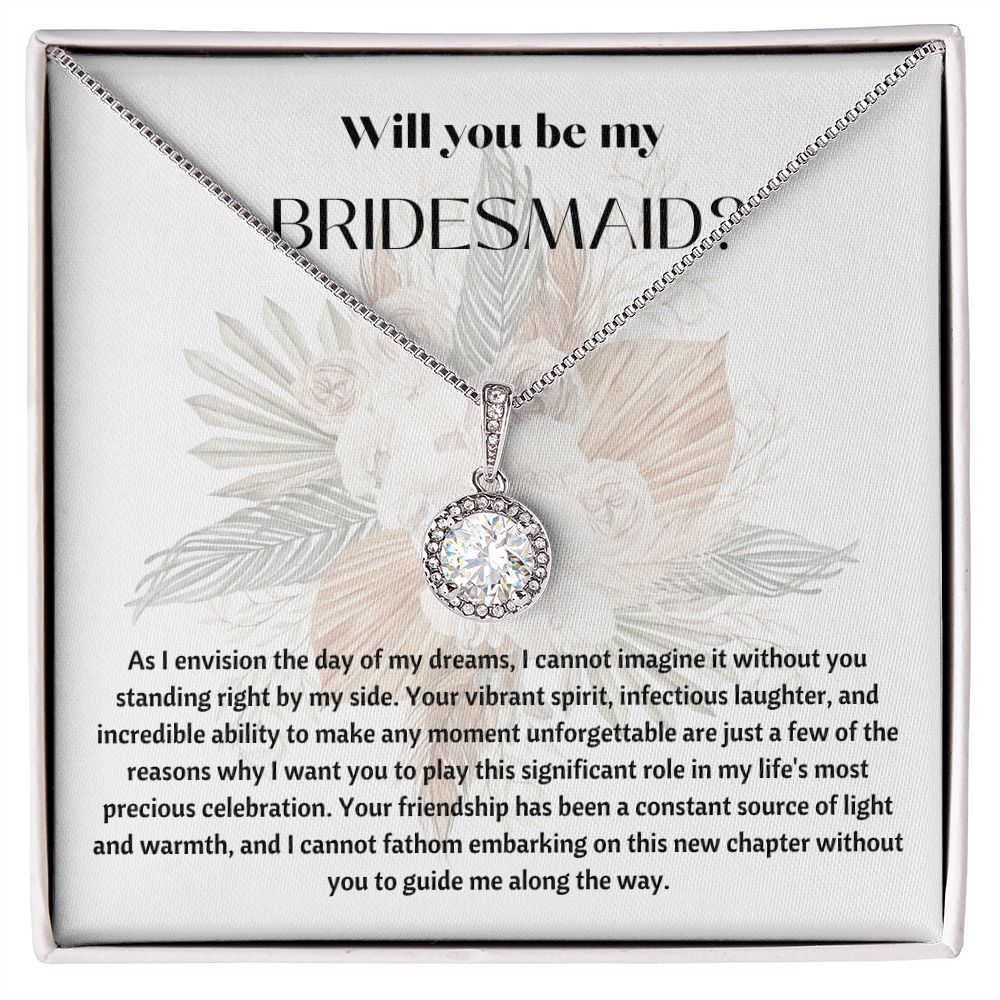 Bridesmaid Gift - Eternal Hope Necklace