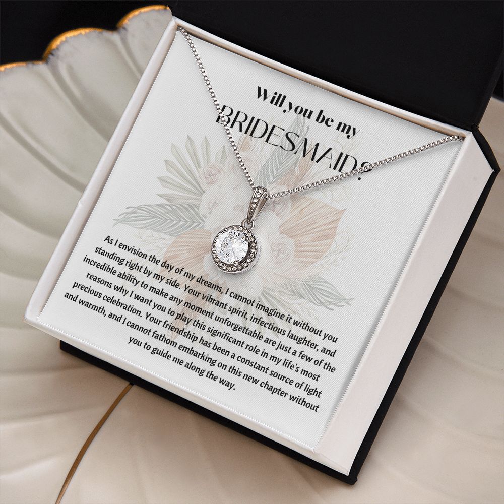 Made Of Honour Necklace - Maid Of Honour Gift - Will You Be My Maid Of  Honour? - Charm Necklace - Gift Card Jewellery - Wedding