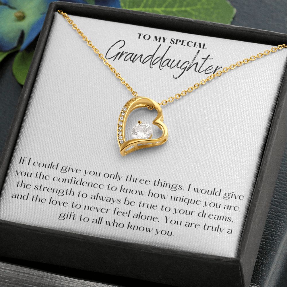 To My Granddaughter - Necklace Gift Set - SS365 – Sugar Spring Co